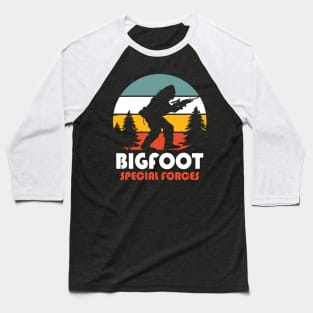 Bigfoot Special Forces Baseball T-Shirt